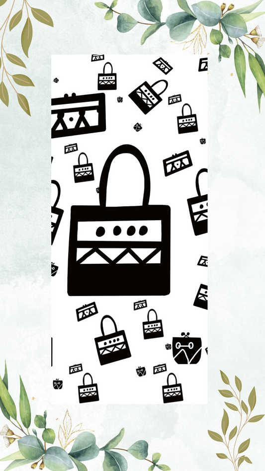 Black and White Purses Bookmarker