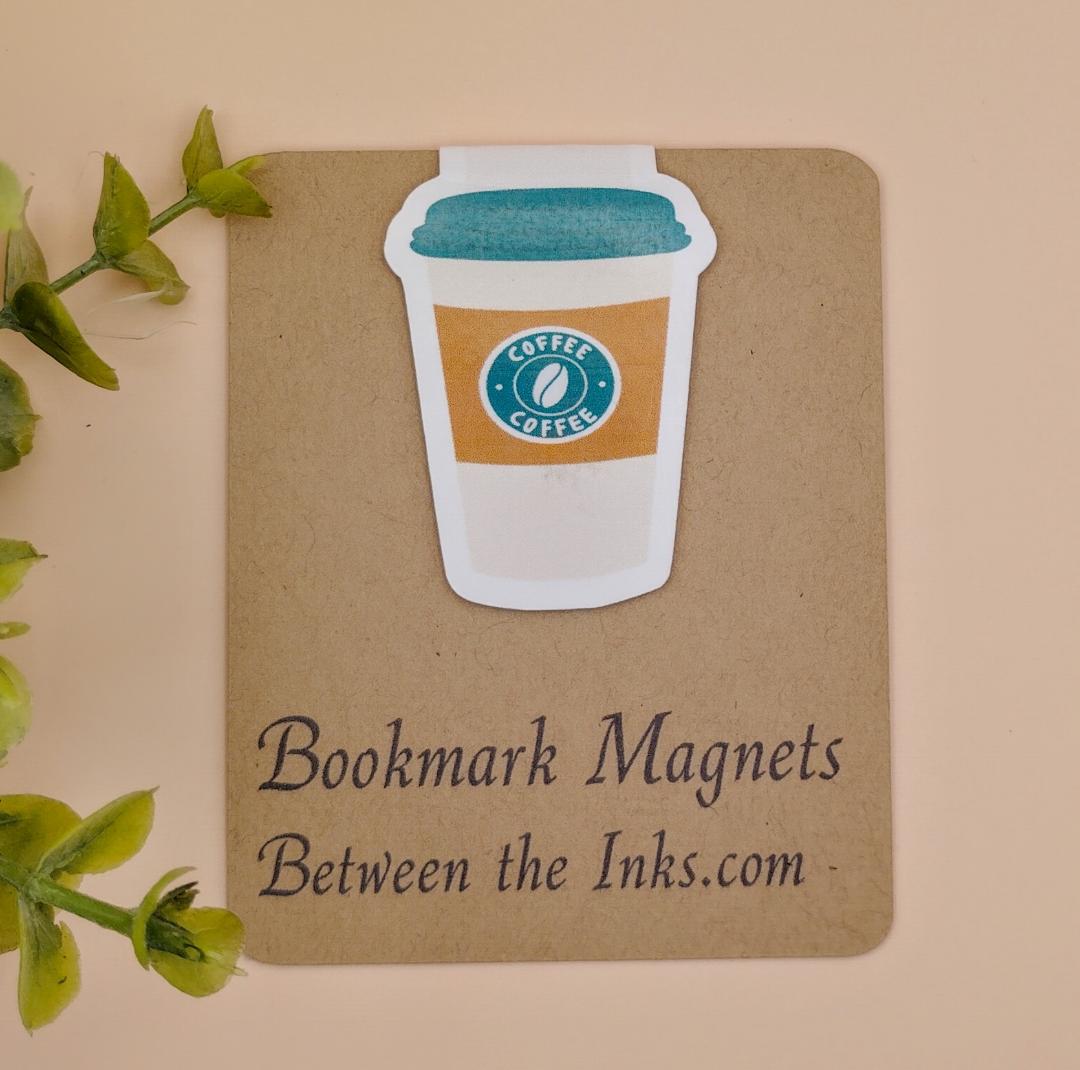 Coffee Coffee Cup Magnetic Bookmarker