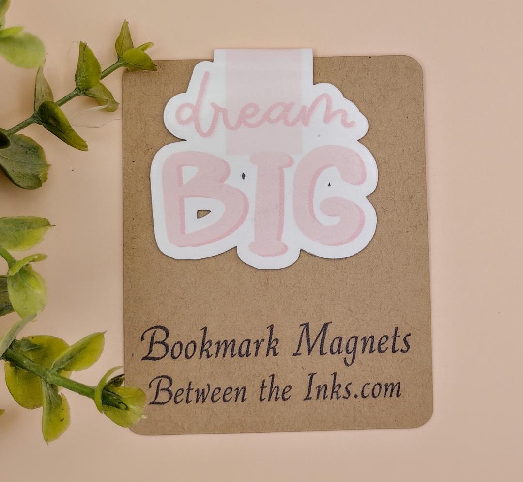 Dream Big Magnetic Bookmarker