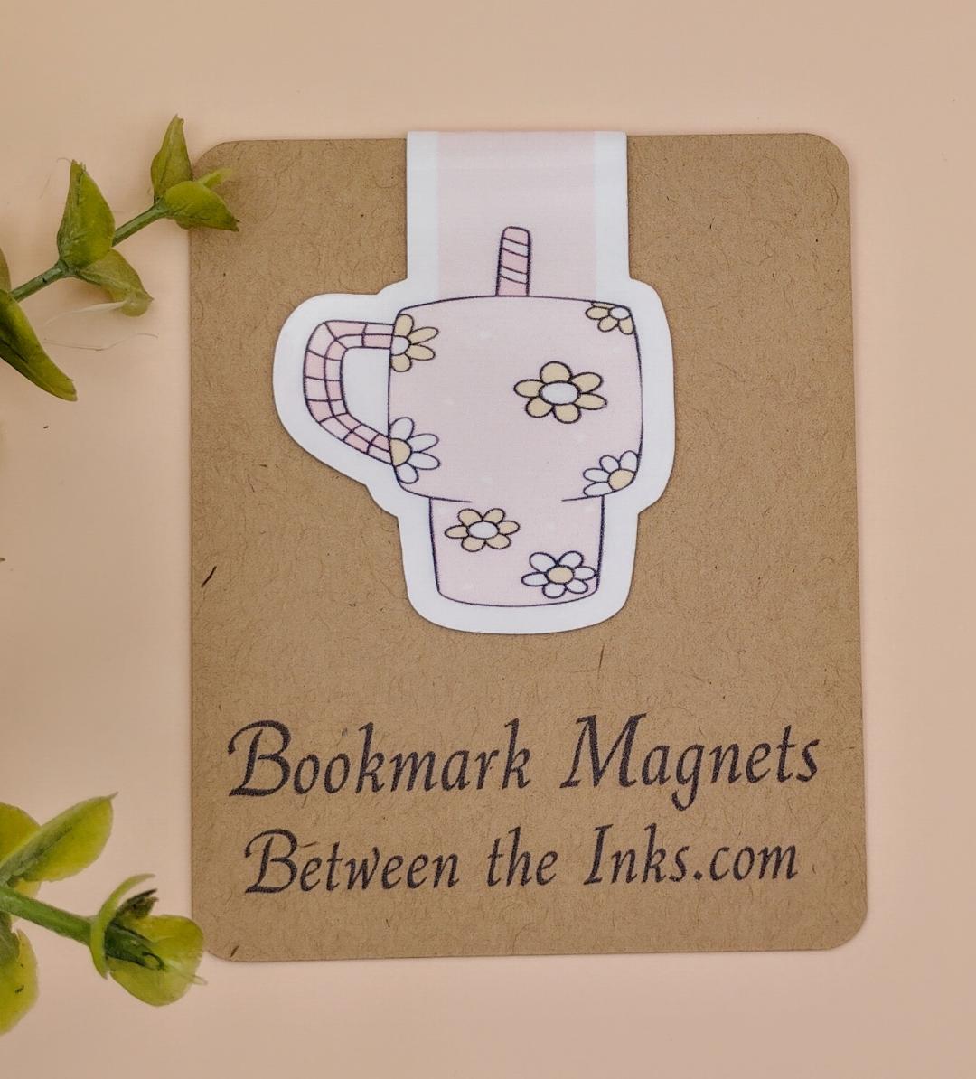Flower Tumbler Magnetic Bookmarker