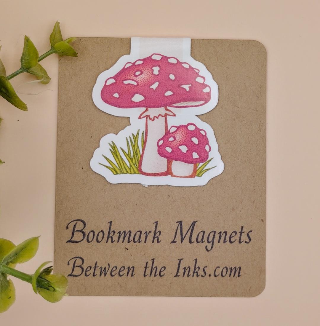 Mushroom Magnetic Bookmarker