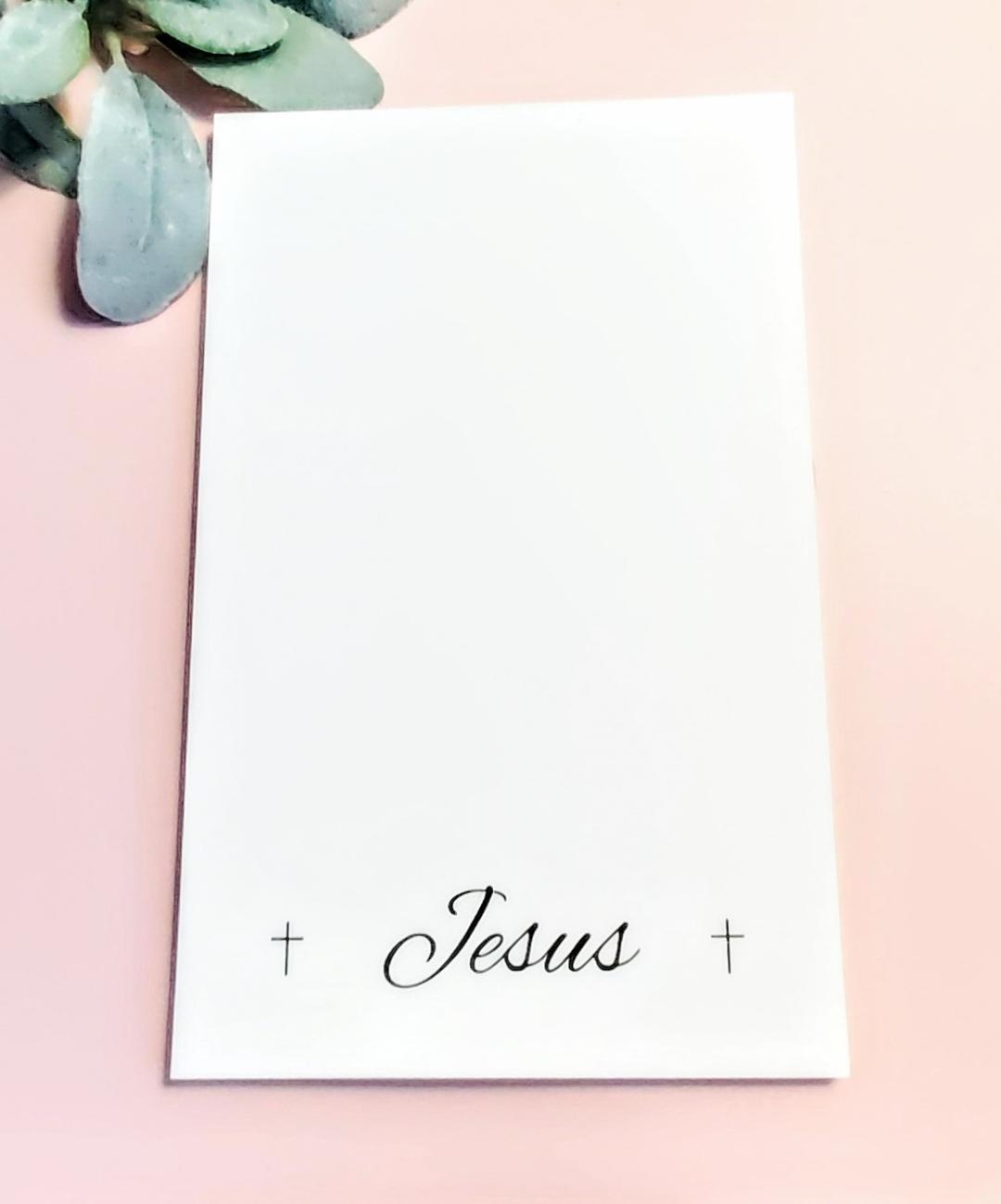 Stationary Jesus Notepad 40 pages