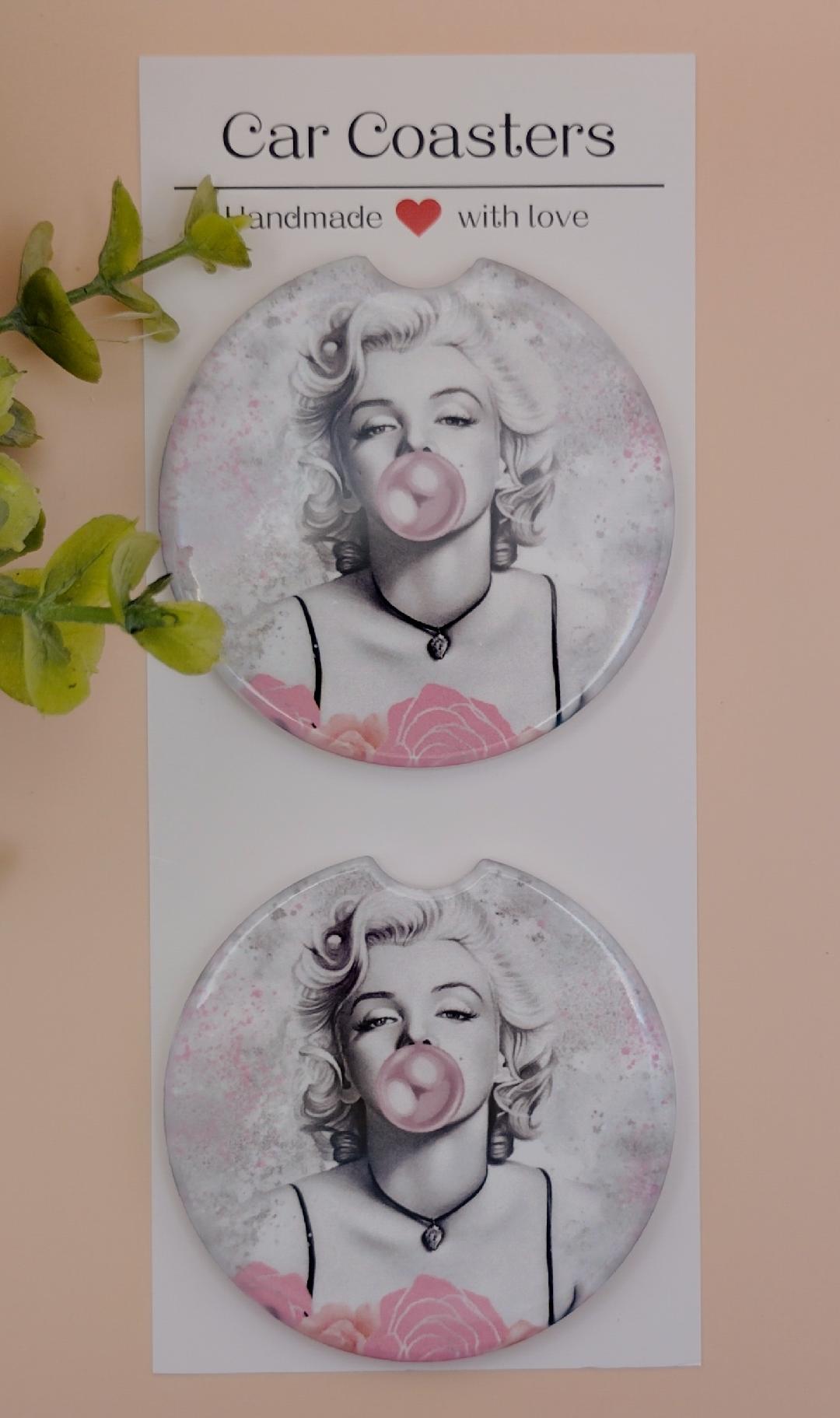 Ceramic Car Coasters Marilyn Monroe