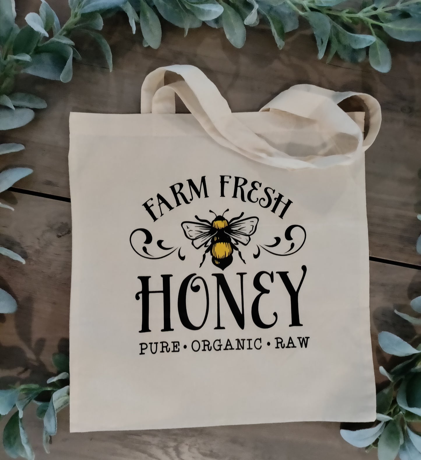 Farm Fresh Honey Market Bag