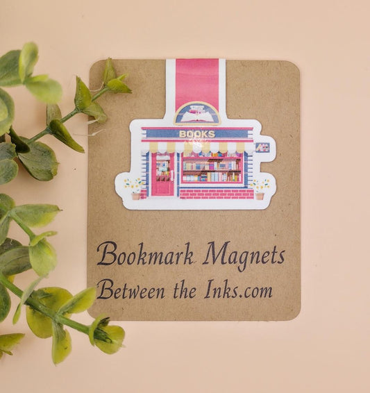 Books Bookstore Magnetic Bookmarker