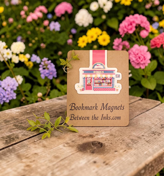 Books Bookstore Magnetic Bookmarker