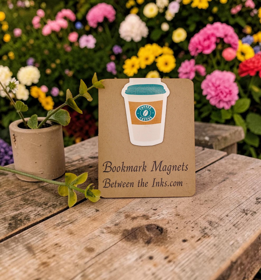 Coffee Coffee Cup Magnetic Bookmarker