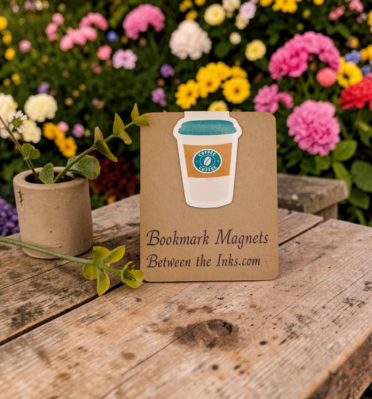 Coffee Coffee Cup Magnetic Bookmarker