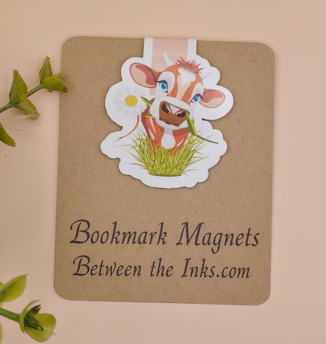 Cow Magnetic Bookmarker