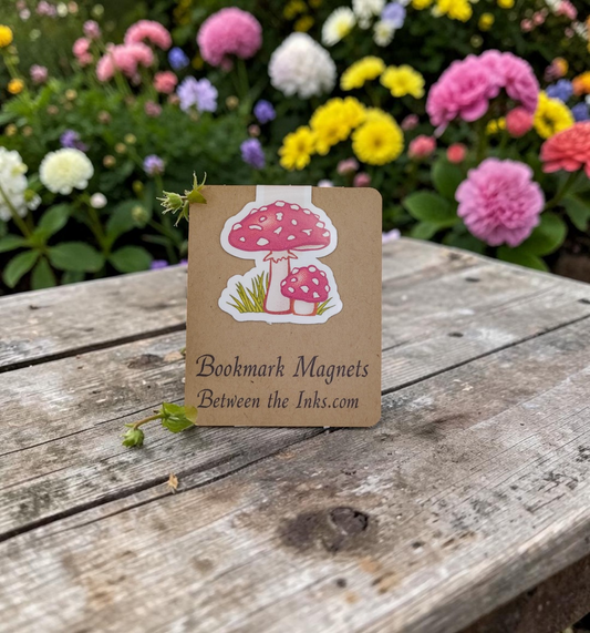 Mushroom Magnetic Bookmarker