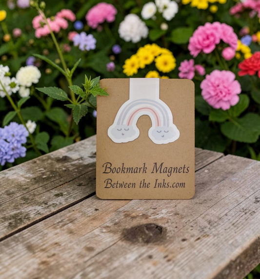 Rainbow Three Magnetic Bookmarker