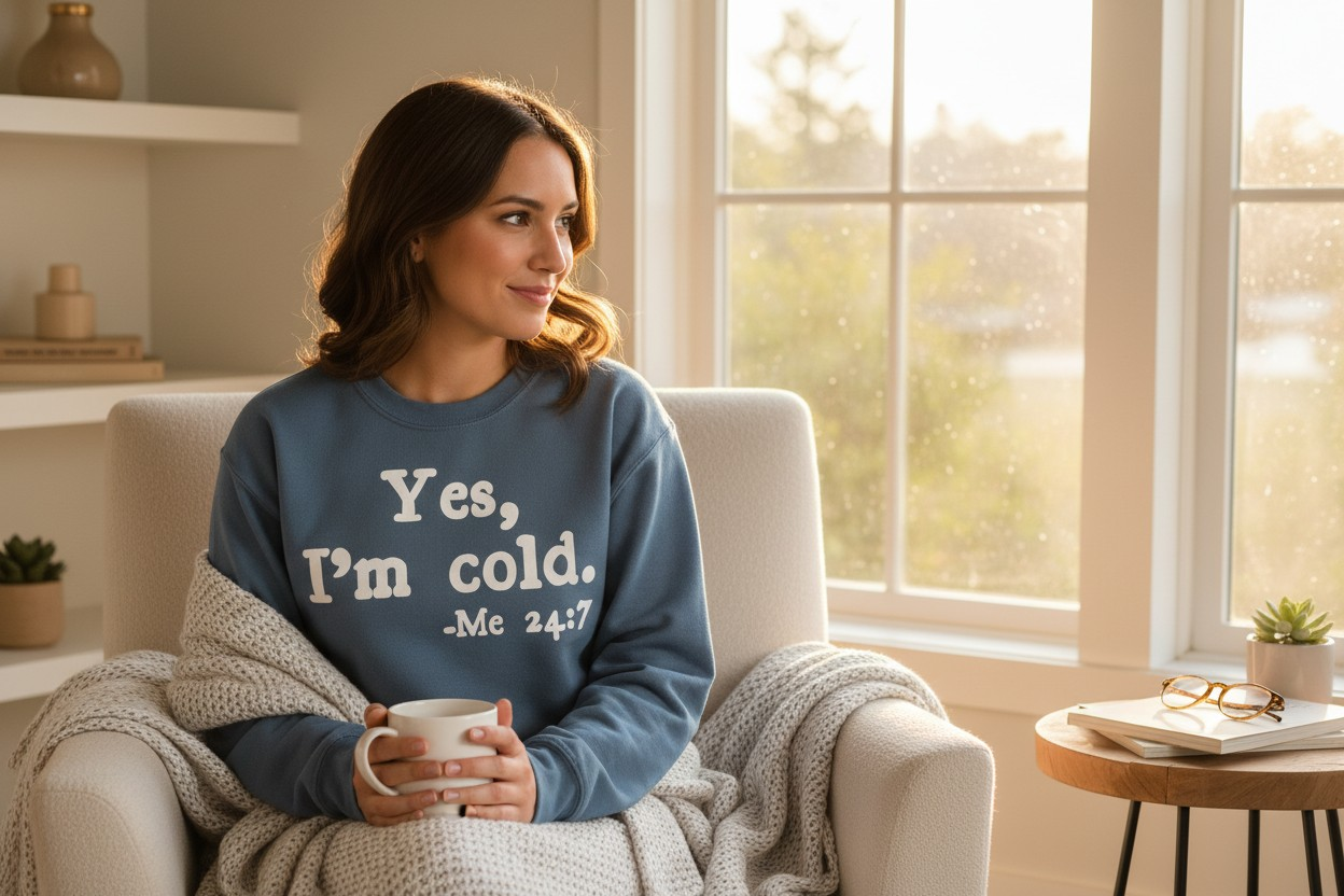 Yes,  I'm Cold Sweatshirt
