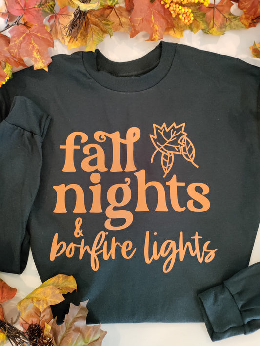 Fall Nights long sleeve t-shirt